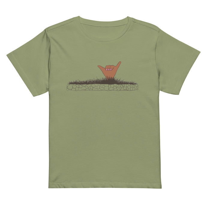 Women’s High-Waisted T-Shirt // Southside Shaka