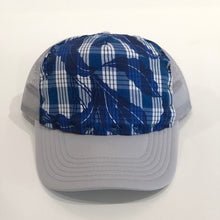 Handstitched Hat / Blue Palaka