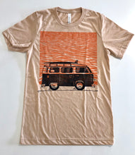Blockprinted VW Bus T-Shirt
