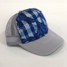 Handstitched Hat / Blue Palaka
