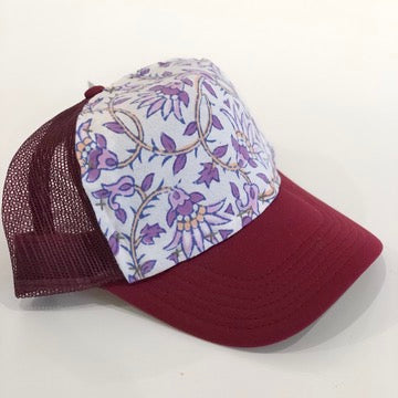 Handstitched Hat / Indian Blockprint