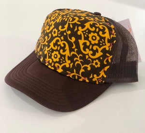 Handstitched Hat / Vintage Mustard