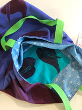 Blockprinted Anthurium Tote Bag