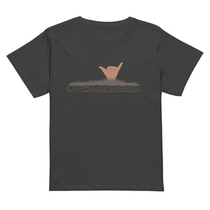 Women's High-Waisted T-Shirt // Southside Shaka – machinemachine